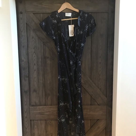 Auguste thé Lable maxi wrap dress - Picture 3 of 8